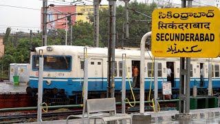 Departing from Secunderabad Junction Railway station [upl. by Elleb]