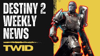 This Week In Destiny SUNSETTING GETS SUNSET The Final Shape News Destiny 2 News today destiny2 [upl. by Milson]