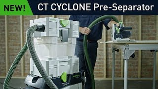 CT Cyclone Dust PreSeparator Maximize the Performance and Efficiency of Your Dust Extractor [upl. by Bilow850]