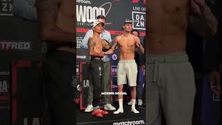 Mauricio Lara vs Leigh Wood 2 The Final FaceOff Before Fight Night 👀🔥 LaraWood2 Boxing [upl. by Scott355]