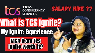 What is TCS ignite TCS ignite salary  hike after tcs ignite  tcs smart hiring [upl. by Timoteo]