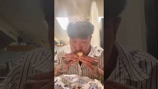 Nick the Greek gyro  beeflamb eating eatingshow gyro food [upl. by Eehsar]