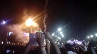 New Year celebration  Pondicherry Beach 2017 [upl. by Aihsetel]