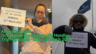 Highlights of our Antarctica Trip from 13 to 28 March 2024 [upl. by Kenrick574]