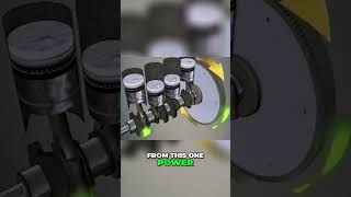 How the Flywheel Powers Your Engine Explained in 4 Strokes [upl. by Cloutman526]