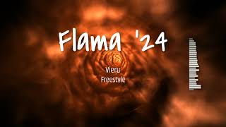 Vieru  Flama 24 freestyle Official Visualizer [upl. by Reginauld]