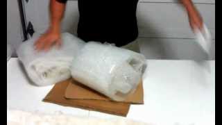 How to cut bubble wrap [upl. by Deeyn]