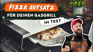 Burnhard Pizzaaufsatz für den Gasgrill im TEST  Produktvorstellung [upl. by Richel733]