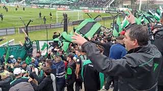 Nueva Chicago  Almirante Brown  Entrada de la hinchada  Escuchen corran la bola [upl. by Shelly]