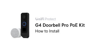 How to Install G4 Doorbell Pro PoE Kit [upl. by Nagel]