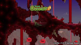 Terraria Overhaul Music  quotCrimsonquot  Definitive Theme of the Crimson Biome [upl. by Noirrad]