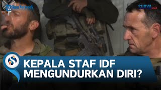 Tentara Israel Bantah Kepala Staf IDF Halevi Diisukan Bakal Resign Desember [upl. by Eatnahs]