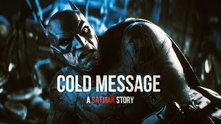 Cold Message A quotBATMAN Gotham Renegadequot Story UE5 [upl. by Halette541]