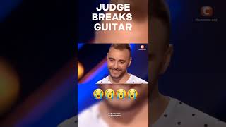 Judge Breaks Guitar X Factor [upl. by Nonah]