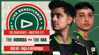 CORINGA vs BAK  LIVE BENEFICENTE 💚 [upl. by Anaul299]