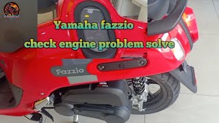 Paano e reset ang check engine ng fazzio yamaha kalangismotovlog [upl. by Eemia415]