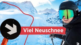 15KM Skifahren auf der längste Talabfahrt in Österreich Sölden [upl. by Christiane]