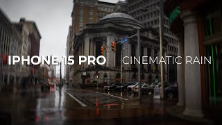 iPhone 15 Pro Cinematic  Prores LOG [upl. by Ameer]