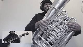 Tuba Solo  Blues for Brass  Antônio Carlos Neves [upl. by Nohtiek576]