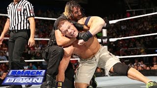 John Cena vs Seth Rollins SmackDown Dec 27 2013 [upl. by Leen955]