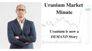 Uranium Market Minute – Episode 208 Uranium is now a DEMAND Story [upl. by Lukey]