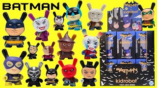 KIDROBOT DUNNY X BATMAN Series Superhero Collection [upl. by Severn281]