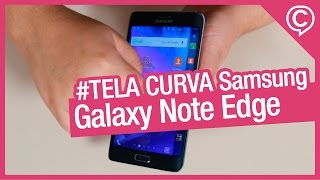 Samsung Galaxy Note Edge N915T Especial Borda de Tela Curva  Análise Avaliação e Opiniões [upl. by Atibat]