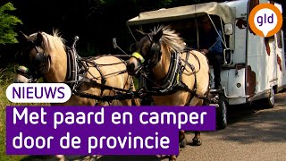 Onderweg met paard en caravan [upl. by Ahtoelc]