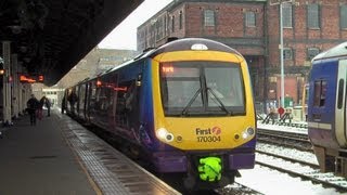 Manchester Picc to Huddersfield  First TransPennine Express Class 170 200113 [upl. by Calisa828]