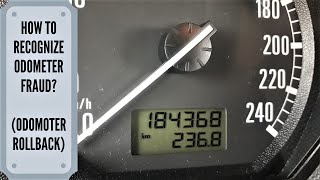 Odometer FraudHow To Recognize And Avoid It [upl. by Suilienroc]