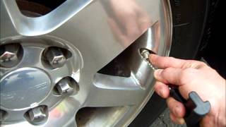 How to relearn TPMS on a 2007 GMC Yukon tire positions [upl. by Adlar694]