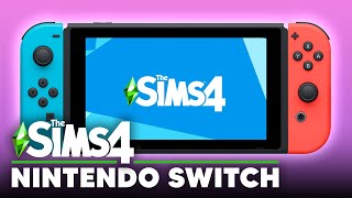 THE SIMS 4 ON NINTENDO SWITCH 😱 [upl. by Gnaw901]