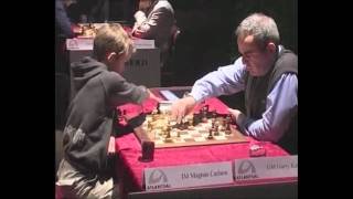 Magnus Carlsen Vs Kasparov [upl. by Dyrraj261]