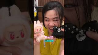 DANDANIN labubu  LEBIH BAGUS YANG PINK ATAU HIJAU 💖 popmart blindbox unboxing [upl. by Ailemor919]