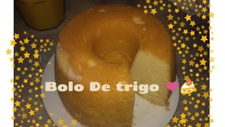 BOLO DE TRIGO COM FERMENTO [upl. by Olumor]