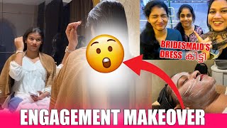 Shami Engagement Makeover ❤️ Bridesmaids Dress കിട്ടി 😍 [upl. by Zurc994]