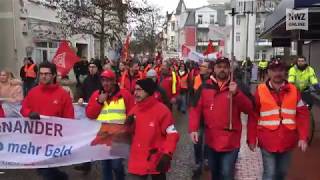 Demonstrationszug der IG Metall durch Nordenham [upl. by Danika771]