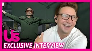 Jeremy Renner Reacts To Dr Doom Robert Downey Jr Casting Reveal [upl. by Zerla]