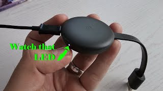 How to reset a Google Chromecast 3 Streaming Media Player 🎞️ [upl. by Llednew233]