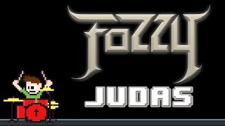 FOZZY  Judas Drum Cover  The8BitDrummer [upl. by Pinter]