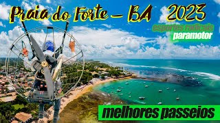 PRAIA DO FORTE BAHIA  o que fazer em 3 dias [upl. by Aihtak]