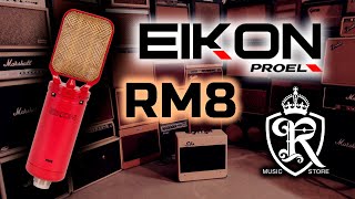 Proel Eikon RM8  Micrófono de cinta  Unboxing y prueba [upl. by Aretha]