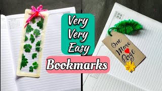 Bookmark art ideas  Easy bookmark making  One Page More  DIY craft for school [upl. by Yerahcaz]