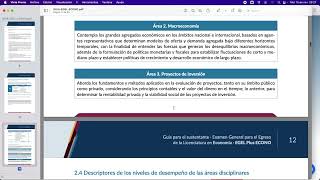 CENEVAL guia de temas para ECONOMIA EGEL PLUS ceneval egel parte 2 [upl. by Reese]