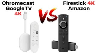 ChromeStick GoogleTV 4K vs Firestick 4K Comparison Review [upl. by Aneek]