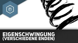 Eigenschwingung durch stehende Wellen verschiedene Enden [upl. by Hutchison]