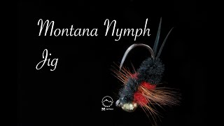 Montana Nymph Jig  Mountainfly Fly Tying [upl. by Essila]