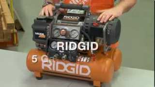 RIDGID Compressor for Pros  The Home Depot [upl. by Amsab483]