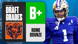 2024 NFL Draft Grades Bears select Rome Odunze No 9 overall  CBS Sports [upl. by Nahc]