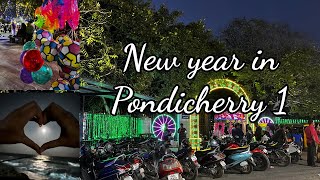 New year 2024 celebration in Pondicherry 🌊 Day 1 [upl. by Ikkin]